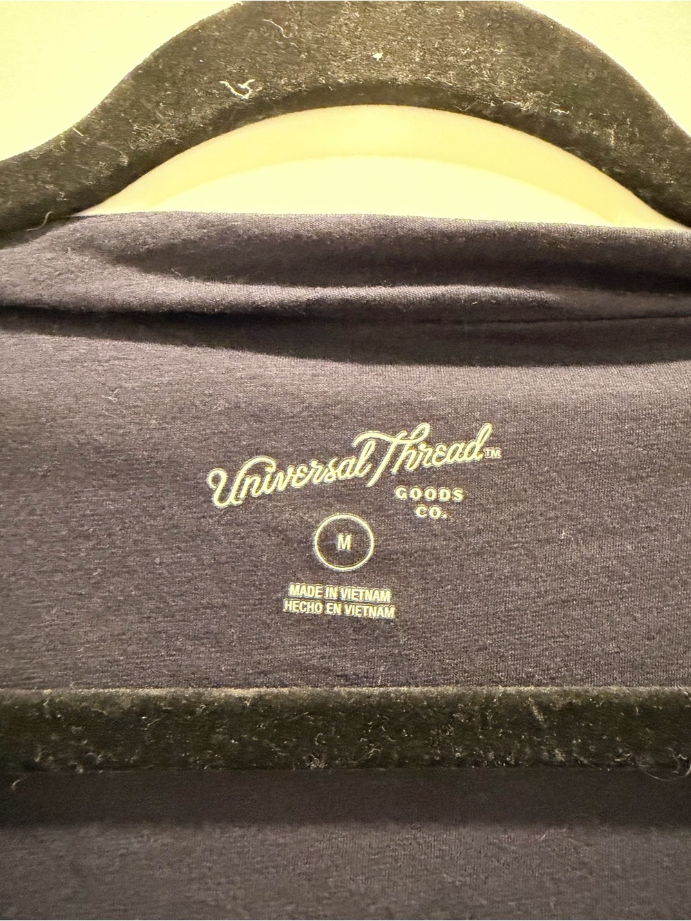 Universal Thread Navy Sleeveless Cotton Tank Top - Picture 3 of 3